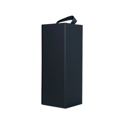 Cutie Cadou Lux - Pentru Sticlă Băutură, 35x12x12 cm, Neagră