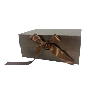 Луксозна подаръчна кутия слонова кост, 33*25*11,5 см
