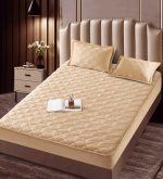 Husă Pat tip Topper cu elastic + 2 fețe de pernă 140x200 cm JOJTC14003 - imagine 2