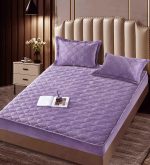 Husă Pat tip Topper cu elastic + 2 fețe de pernă 140x200 cm JOJTC14006 - imagine 2