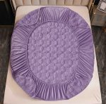 Husă Pat tip Topper cu elastic + 2 fețe de pernă 140x200 cm JOJTC14006 - imagine 3