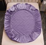 Husă Pat tip Topper cu elastic + 2 fețe de pernă 160x200 cm JOJTC16006 - imagine 3