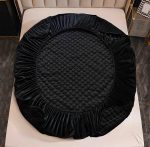 Husă Pat tip Topper cu elastic + 2 fețe de pernă 160x200 cm JOJTC16008 - imagine 3