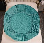 Husă Pat tip Topper cu elastic + 2 fețe de pernă 160x200 cm JOJTC16010 - imagine 3