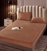 Husă Pat tip Topper cu elastic + 2 fețe de pernă 180x200 cm JOJTC18002 - imagine 2