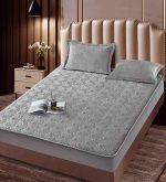 Husă Pat tip Topper cu elastic + 2 fețe de pernă 180x200 cm JOJTC18011 - imagine 2