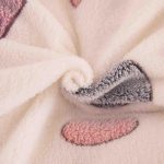 Set lenjerie cocolino pufoasa, cu elastic, pat 2 persoane, 4 piese - imagine 4