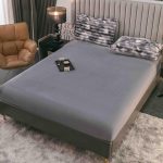 Set lenjerie cocolino pufoasa, model dungi groase, cu elastic, pat 2 persoane, 4 piese - imagine 4