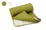 Cuvertura Double Face Alcam, 210 x 220 cm 100% microfibra, olive - imagine 5