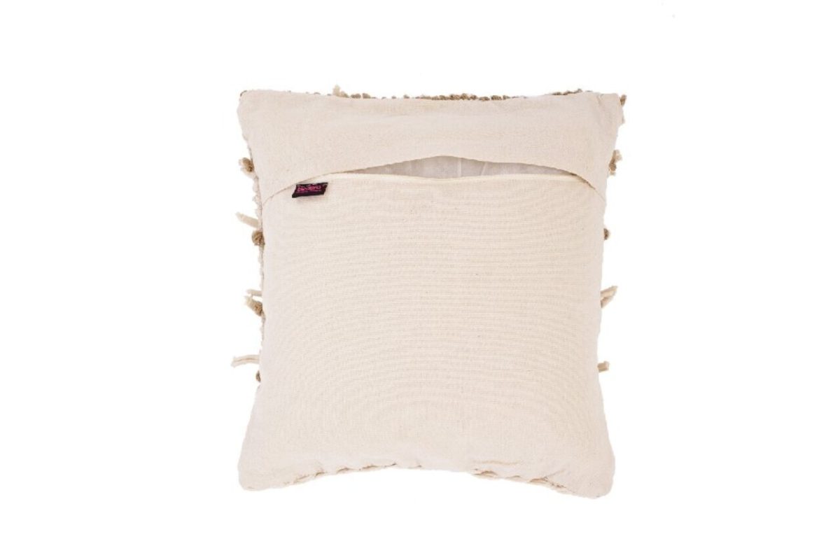 Perna decorativa Sand Bedora, 45x45 cm, cusatura manuala, bumbac si alte fibre - imagine 5