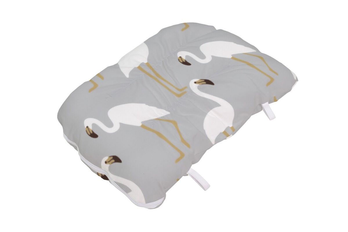 Perna pentru gravide si alaptat, Flamingo Grey - imagine 6