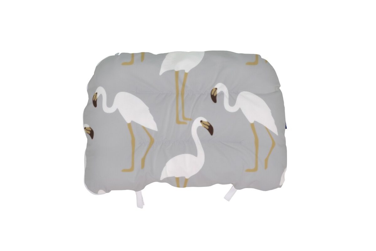Perna pentru gravide si alaptat, Flamingo Grey - imagine 7