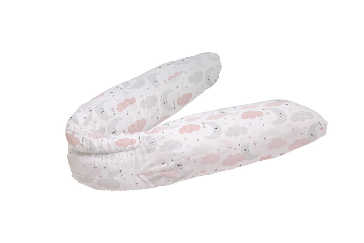 Perna pentru gravide si alaptat, Over the Moon, Pink - imagine 4