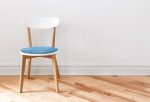 Perna scaun matlasata, Alcam, Blue Jeans, Ø36 cm - imagine 2