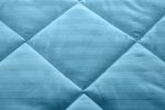 Pilota Alcam Damasc Bleu Ciel 140x200 cm, umplutura cu lana, 300 g/mp - imagine 5