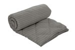 Pilota Alcam Damasc Grey 180x200 cm, umplutura cu bambus, 300 g/mp - imagine 2