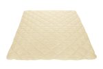 Pilota Alcam Damasc Ivoire 200x220 cm, umplutura cu lana, 300 g/mp - imagine 4