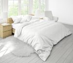 Pilota Alcam Damasc White Line 200x220 cm, umplutura cu lana, 300 g/mp - imagine 2