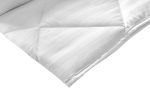 Pilota Alcam Damasc White Line 200x220 cm, umplutura cu lana, 300 g/mp - imagine 3