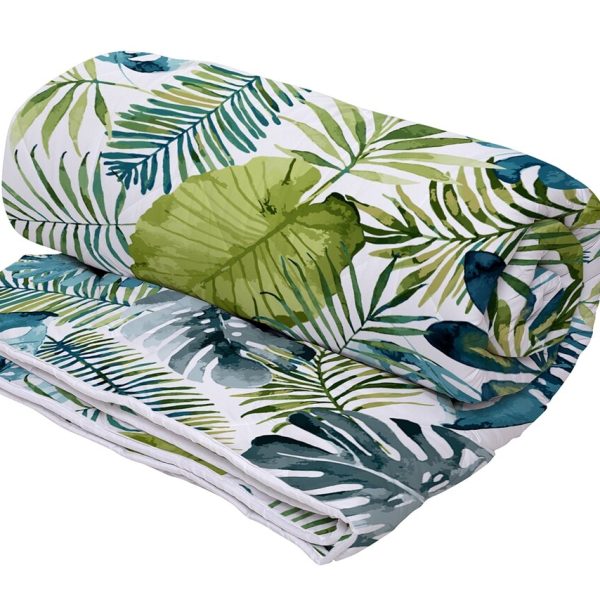 Pilota Alcam Jungle microfibra matlasata, 140x200 cm, 250g/mp