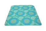 Pilota Blue Mandala, microfibra matlasata, 180x200 cm, 250g/mp - imagine 4