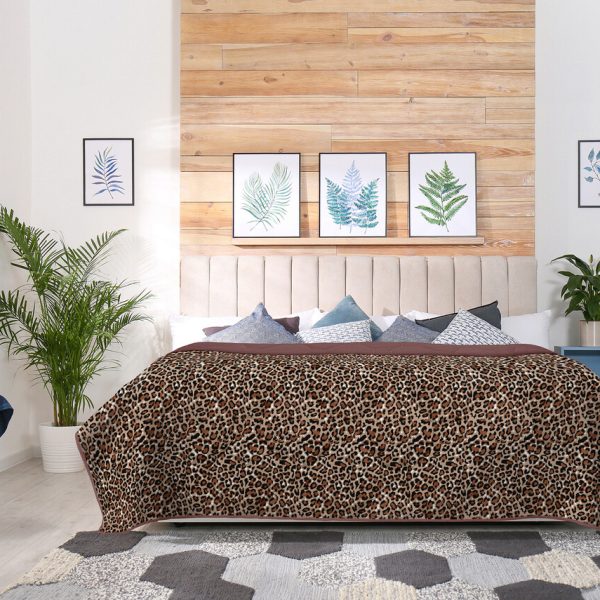 Pilota cocolino, Alcam, Leopard, 200x220 cm, 250g/mp