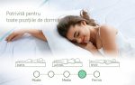 Saltea Argentum Therapy PLUS 160x200 cm, 14+6 Memory Arctic Gel, Husa cu ioni de argint, 7 zone de confort, Super Ortopedica, Anatomica - imagine 7