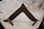 Saltea Feeling Luxury Brown 200x200 cm, H 30 cm, Multipocket, Latex - imagine 14