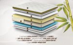 Saltea Green Future Nature Bamboo 160x200 cm, H 25 cm, Latex, Memory, Dual Confort - imagine 3