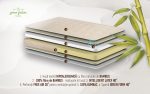 Saltea Green Future NATURE KIDS, 60x120 cm, H 10 cm, husa cu fibre de bambus si structura cu spuma latex - imagine 3