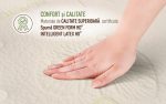 Saltea Green Future NATURE KIDS, 60x120 cm, H 10 cm, husa cu fibre de bambus si structura cu spuma latex - imagine 6