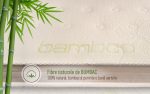 Saltea Green Future NATURE KIDS, 60x120 cm, H 10 cm, husa cu fibre de bambus si structura cu spuma latex - imagine 10