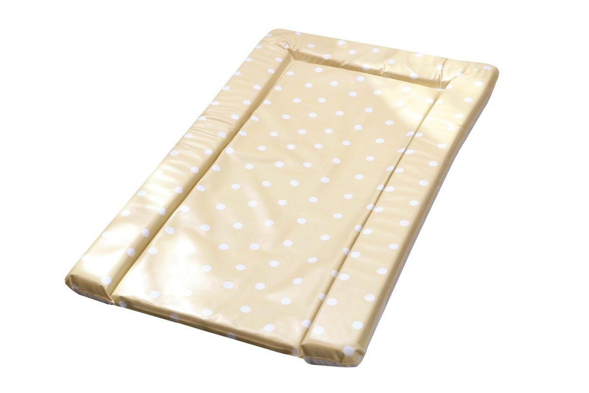 Saltea infasat M, 38x70 cm, Beige Polka Dot - imagine 4