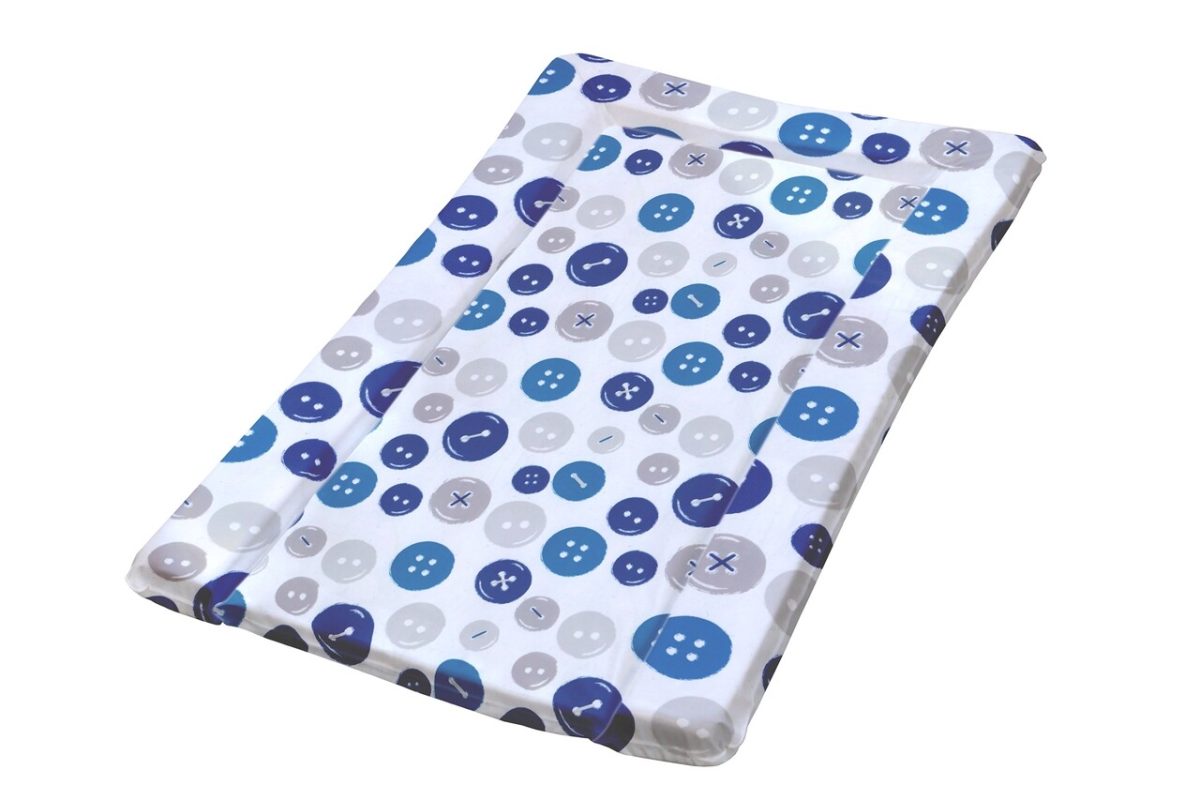 Saltea infasat M, 38x70 cm, Blue Button - imagine 2