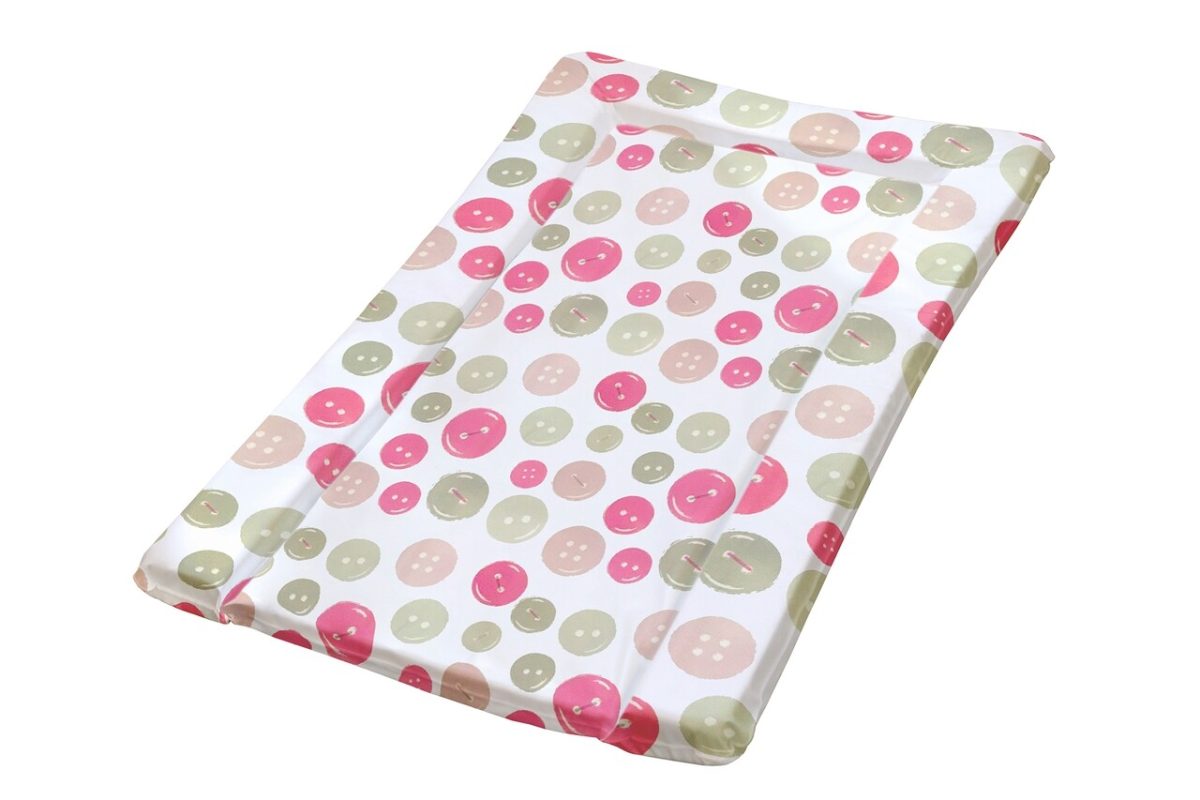 Saltea infasat M, 38x70 cm, Pink Button - imagine 2