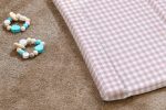 Saltea infasat M, 38x70 cm, Pink Gingham - imagine 3