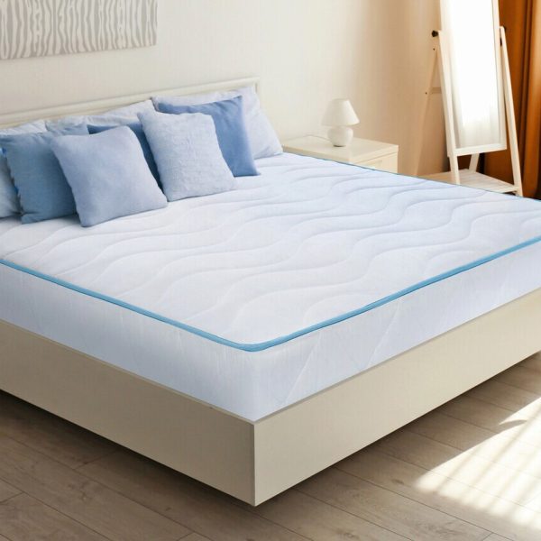 Saltea Ortopedica Green Future Blue Line 140x190 cm, H 18 cm