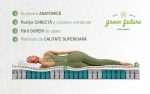 Saltea Premium Organic Cotton Pocket Memory 7 Zone de Confort 140x200 cm, H 26 cm - imagine 4