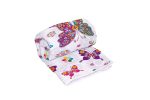 Set Alcam 2 perne microfibra 50x70 cm si pilota matlasata 180x200 cm, Papillons - imagine 4