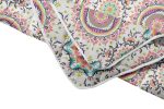 Set Alcam 2 perne microfibra 50x70 cm si pilota matlasata 200x220 cm, Kantha - imagine 7