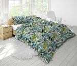 Set Alcam 2 perne microfibra 50x70 cm si pilota matlasata 220x200 cm,  Jungle - imagine 5