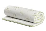 Topper saltea Eucalyptus Memory, 7 zone, 90x200 cm, H 5 cm
