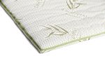 Topper saltea Eucalyptus Memory, 7 zone, 90x200 cm, H 5 cm - imagine 5