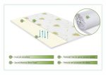 Topper saltea Green Future Aloe Vera Free Air Memory 120x190 cm, H 3 cm - imagine 6