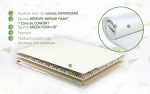 Topper saltea Viva Memory Dual Confort 160x190 cm, H 6 cm - imagine 4