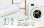 Topper saltea Viva Memory Dual Confort 90x200 cm, H 6 cm - imagine 9