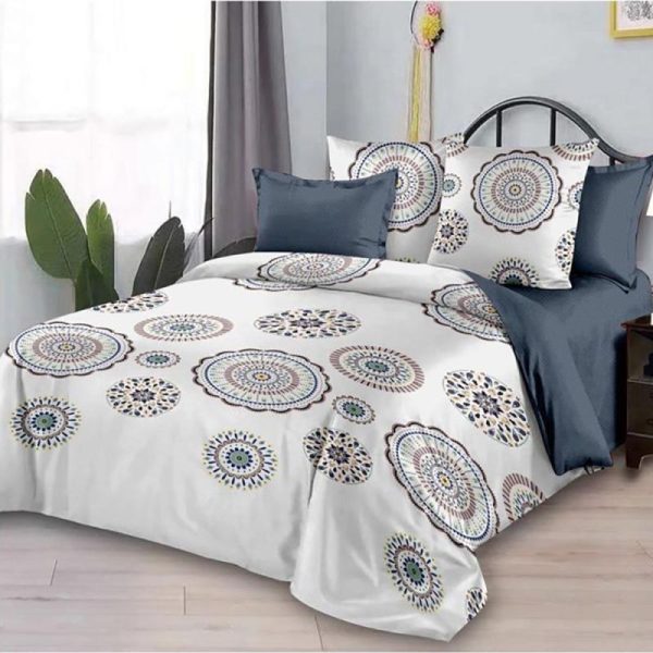 Lenjerie de pat  pentru pat dublu  - finet , 6 piese LF7-20138