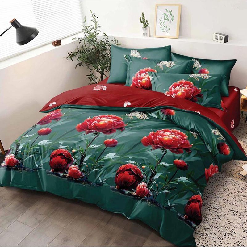 product_4374 Lenjerie de pat pentru pat dublu - finet , 6 piese LF7-20173 - imagine 1