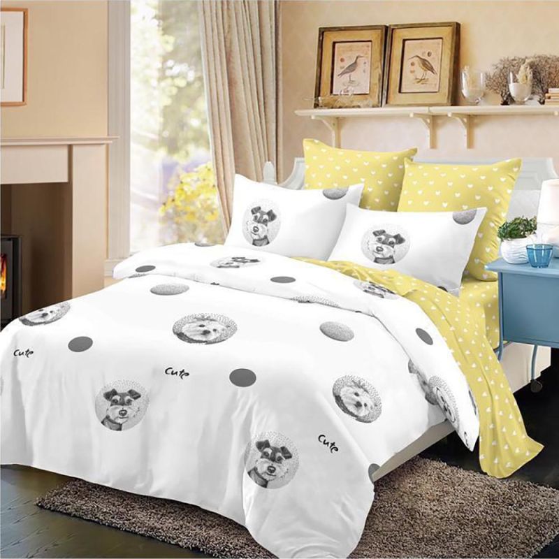 product_4418 Lenjerie de pat pentru pat dublu - finet , 6 piese LFCV-60 - imagine 1