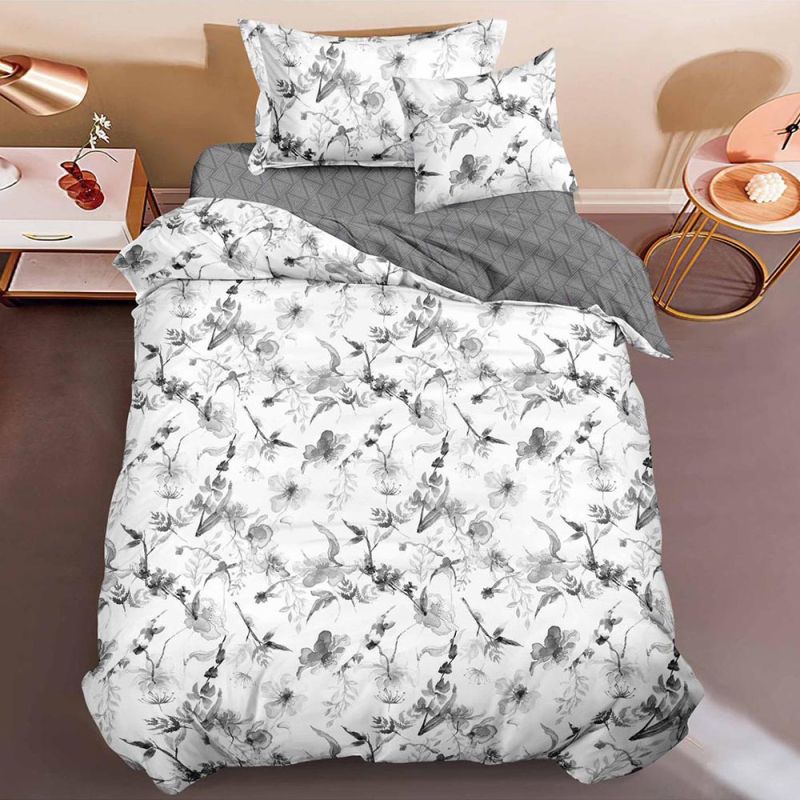 product_7173 Lenjerie de pat 1 persoana , Material Textil tip Finet, 4 piese, LF-S3 - imagine 1